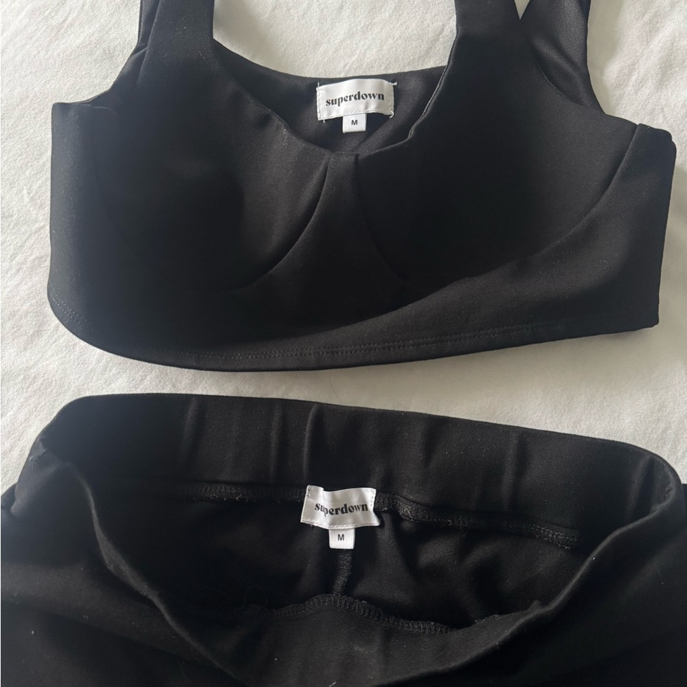 Superdown Black Two-Piece Set - image 2